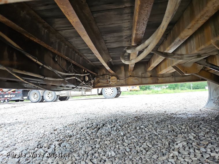 image for item LM9054 1996 Load King  drop deck equipment trailer