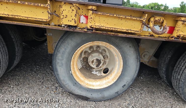 image for item LM9054 1996 Load King  drop deck equipment trailer