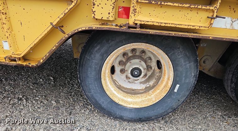 image for item LM9054 1996 Load King  drop deck equipment trailer