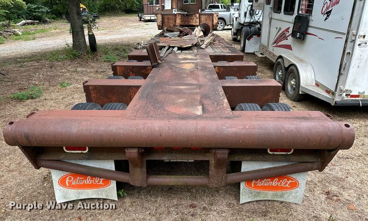 image for item MB9683 1980 Transport Systems 50-L-3SFG  lowboy equipment trailer