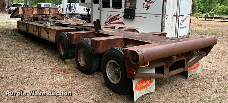 image for item MB9683 1980 Transport Systems 50-L-3SFG  lowboy equipment trailer