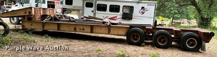 image for item MB9683 1980 Transport Systems 50-L-3SFG  lowboy equipment trailer