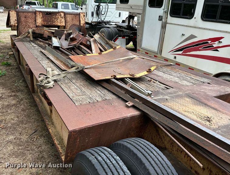 image for item MB9683 1980 Transport Systems 50-L-3SFG  lowboy equipment trailer