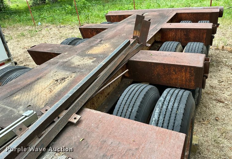 image for item MB9683 1980 Transport Systems 50-L-3SFG  lowboy equipment trailer