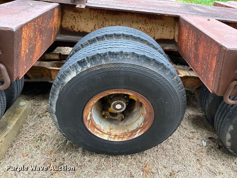 image for item MB9683 1980 Transport Systems 50-L-3SFG  lowboy equipment trailer