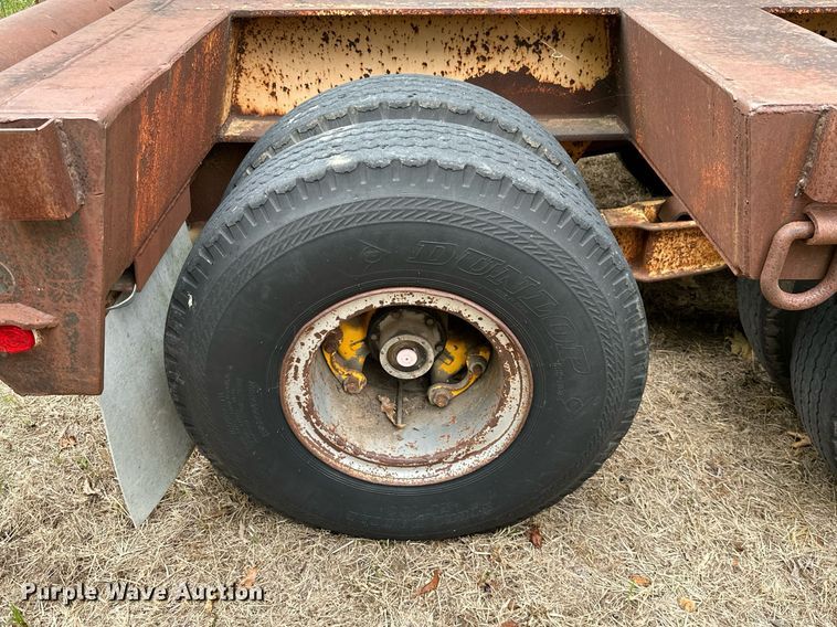 image for item MB9683 1980 Transport Systems 50-L-3SFG  lowboy equipment trailer