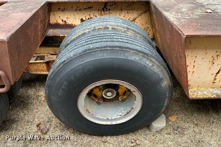 image for item MB9683 1980 Transport Systems 50-L-3SFG  lowboy equipment trailer