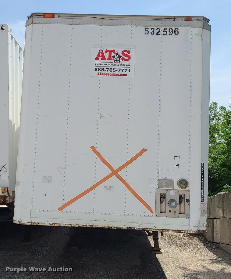 image for item MG9536 1993 Kentucky  dry van trailer