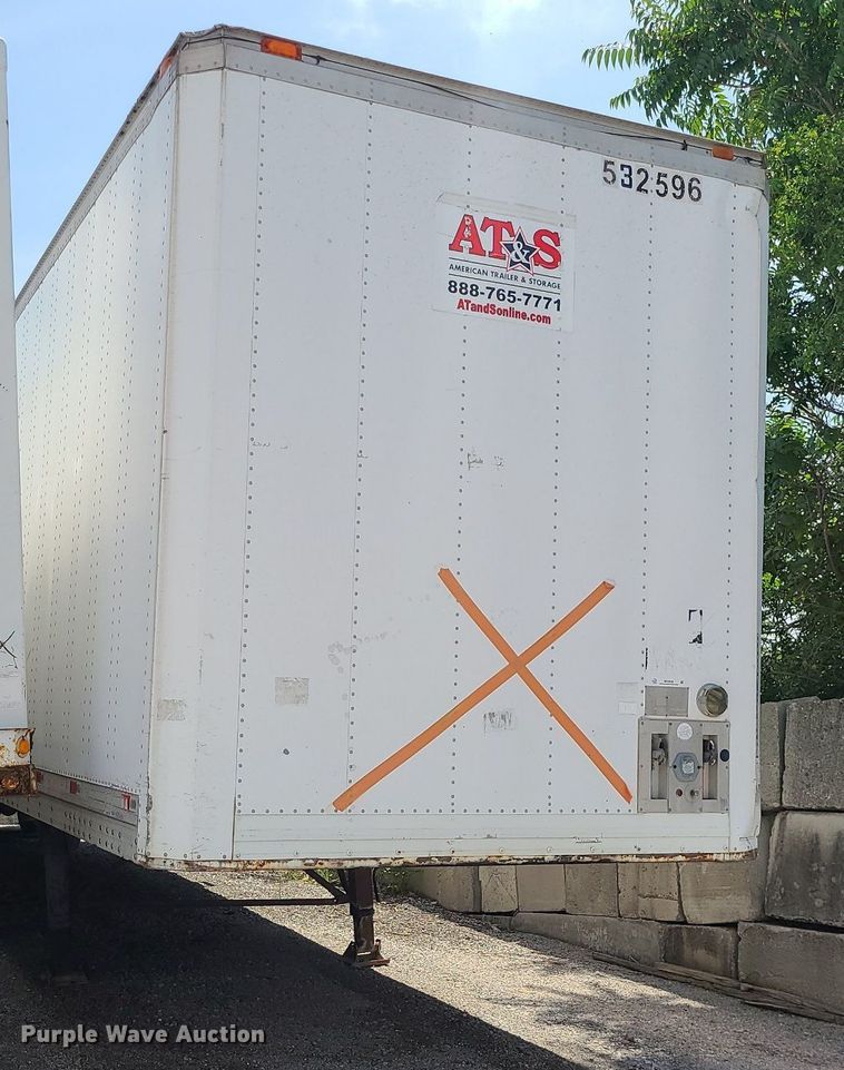 image for item MG9536 1993 Kentucky  dry van trailer