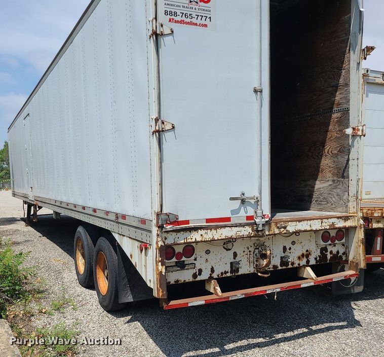 image for item MG9536 1993 Kentucky  dry van trailer