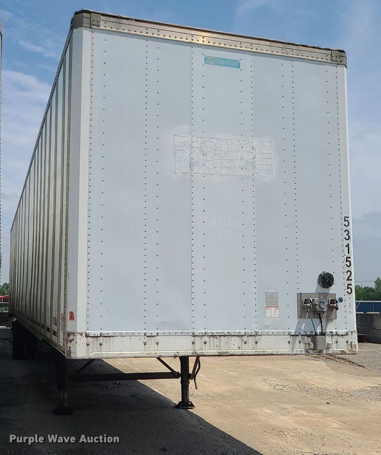 image for item MG9537 1995 Stoughton PVW-535T-S-C  dry van trailer