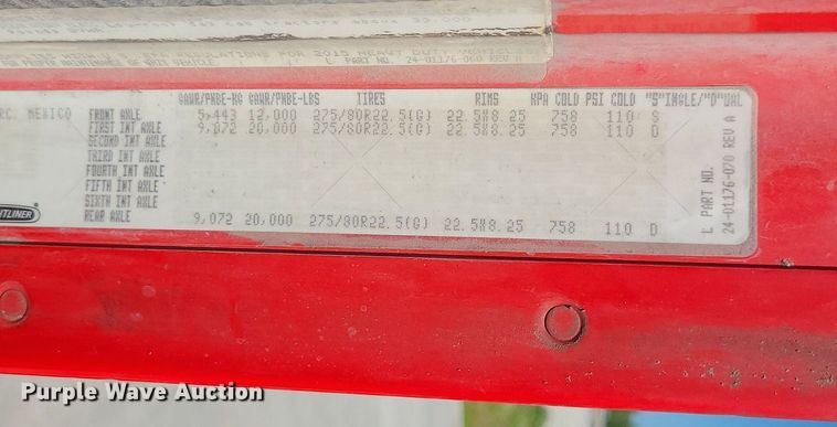 image for item MO9989 2015 Freightliner Coronado SD122  semi truck