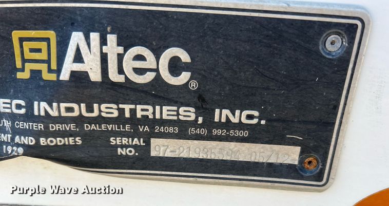 image for item NA9019 Altec  bucket truck bed