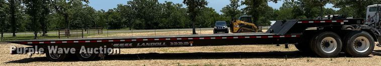 image for item OC9077 1999 Landoll 317C  tilt deck equipment trailer