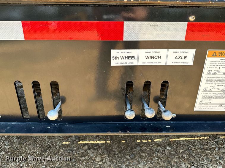 image for item OC9077 1999 Landoll 317C  tilt deck equipment trailer