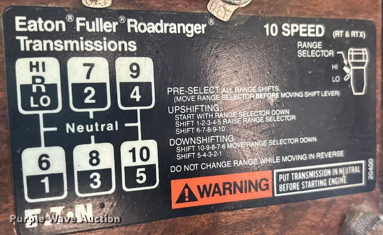 image for item OK9646 1992 Peterbilt 378  semi truck