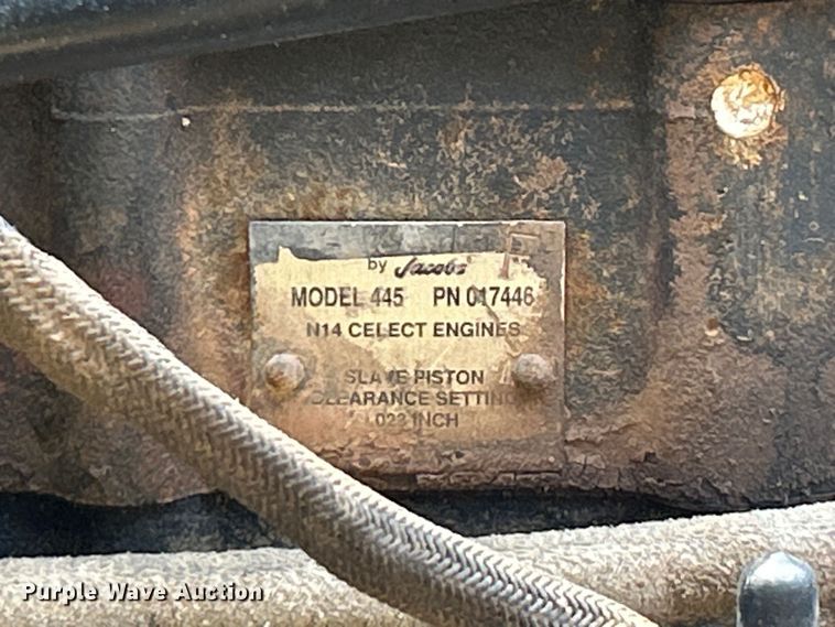 image for item OK9646 1992 Peterbilt 378  semi truck