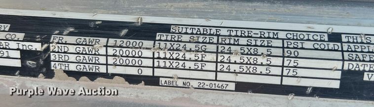 image for item OK9646 1992 Peterbilt 378  semi truck