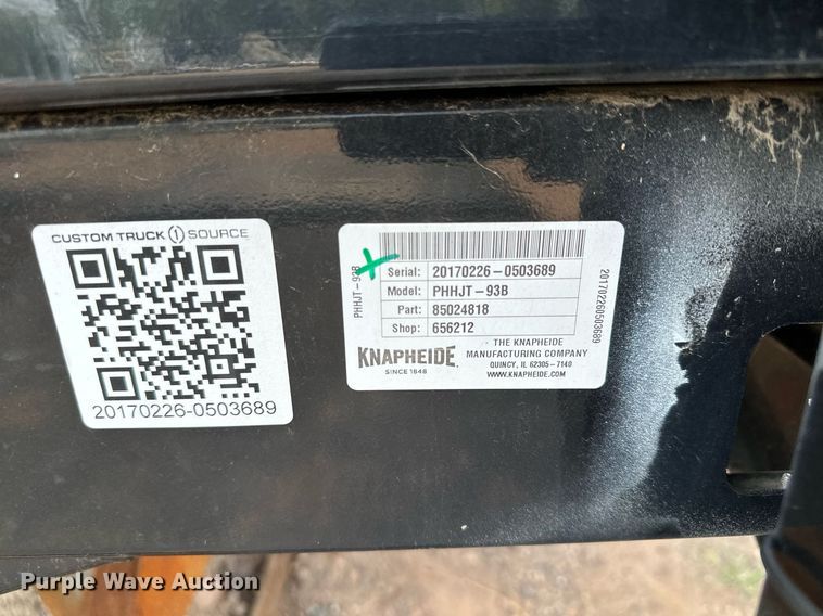 image for item AF9630 Knapheide PHHJT93B  flatbed