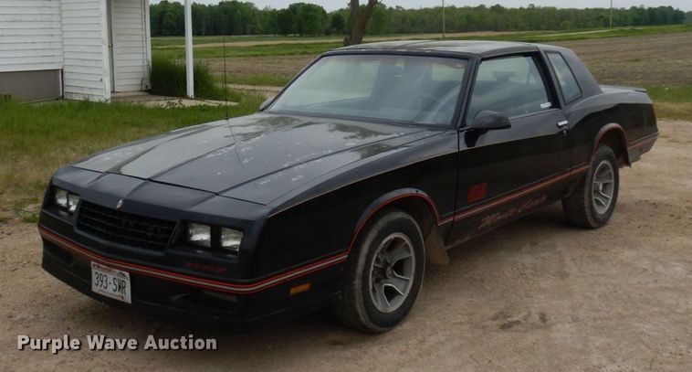 image for item AF9697 1988 Chevrolet Monte Carlo SS