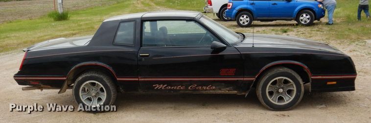 image for item AF9697 1988 Chevrolet Monte Carlo SS