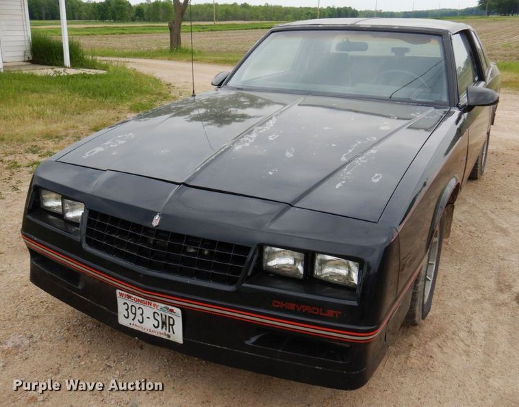 image for item AF9697 1988 Chevrolet Monte Carlo SS