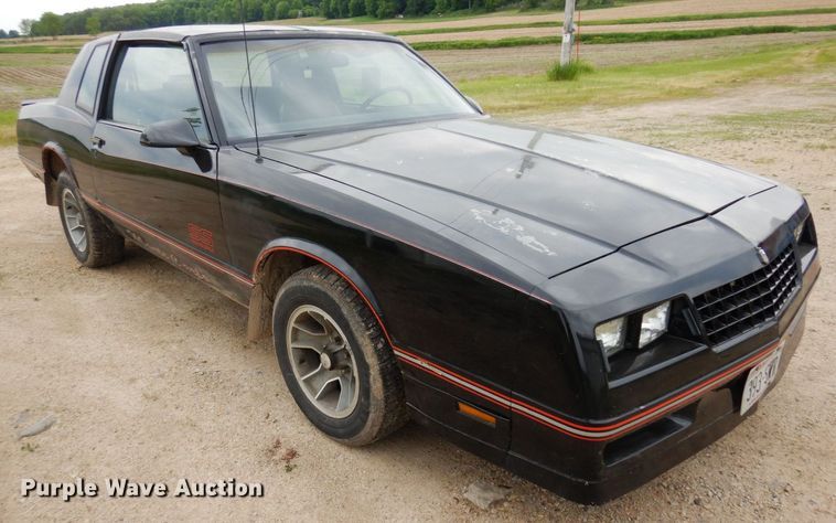 image for item AF9697 1988 Chevrolet Monte Carlo SS