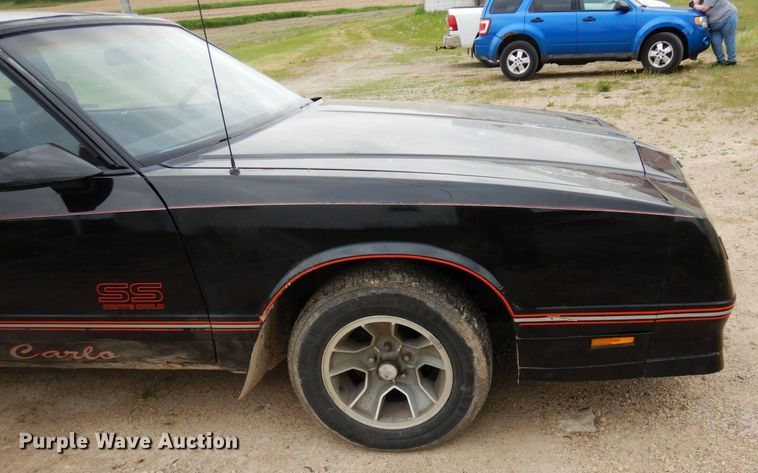 image for item AF9697 1988 Chevrolet Monte Carlo SS