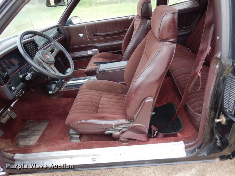 image for item AF9697 1988 Chevrolet Monte Carlo SS