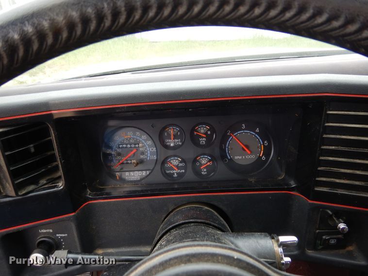 image for item AF9697 1988 Chevrolet Monte Carlo SS