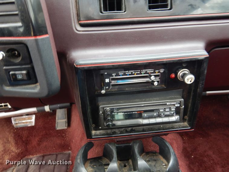 image for item AF9697 1988 Chevrolet Monte Carlo SS