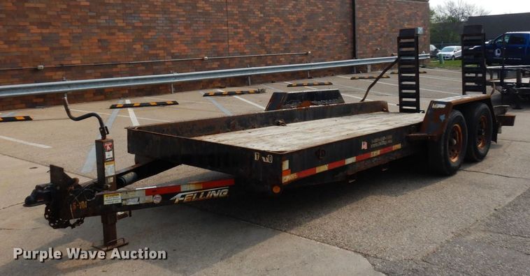 image for item AF9722 2013 Felling FT12-P  equipment trailer