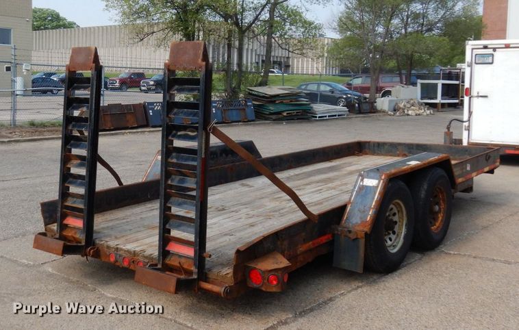 image for item AF9722 2013 Felling FT12-P  equipment trailer