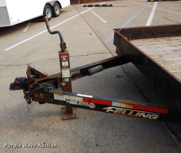 image for item AF9722 2013 Felling FT12-P  equipment trailer