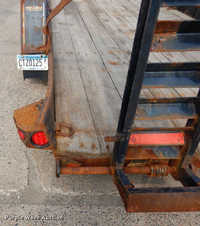 image for item AF9722 2013 Felling FT12-P  equipment trailer