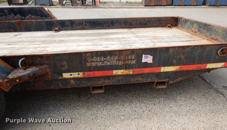 image for item AF9722 2013 Felling FT12-P  equipment trailer