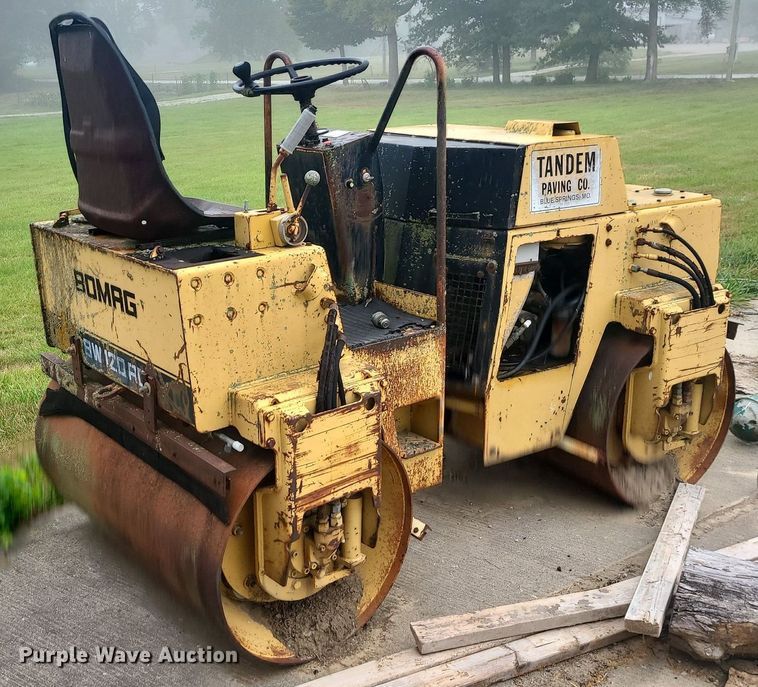 image for item DC6022 Bomag BW120AD  double drum roller