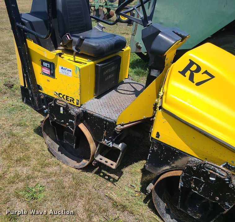 image for item DC6028 1999 Wacker RD11A  double drum vibratory roller