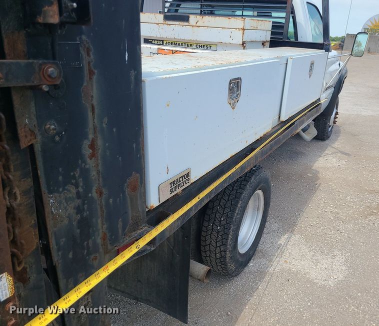 image for item DC6029 1999 Dodge Ram 3500  flatbed pickup truck