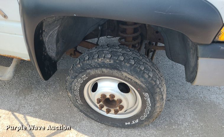 image for item DC6029 1999 Dodge Ram 3500  flatbed pickup truck