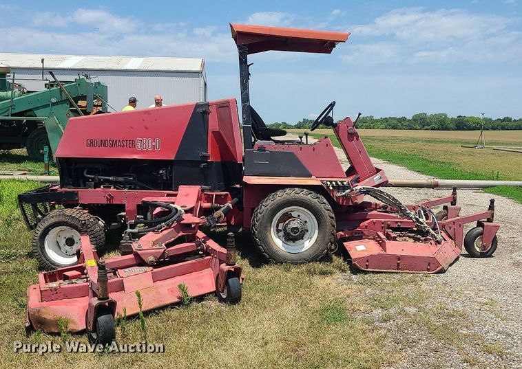image for item DC6031 Toro Groundsmaster 580-D  lawn mower