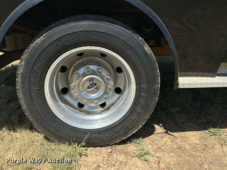 image for item DH8582 2005 Ford F550  Crew Cab flatbed truck