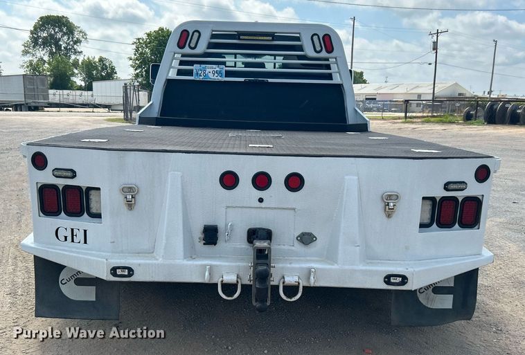 image for item DI7905 2012 Dodge Ram 5500HD  Crew Cab flatbed pickup truck