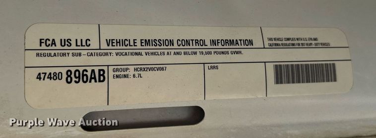 image for item DI7907 2017 Dodge Ram 4500HD  Crew Cab flatbed truck