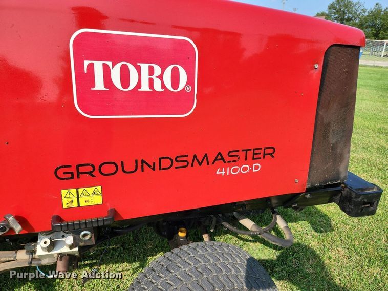 image for item DK1083 Toro Groundsmaster 4100D  lawn mower