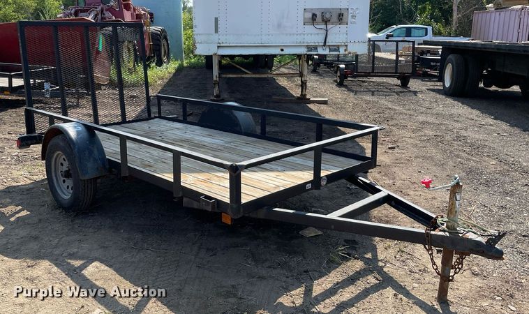 image for item DL3927 2019 Teske Manufacturing Inc  utility trailer