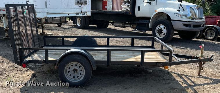 image for item DL3927 2019 Teske Manufacturing Inc  utility trailer