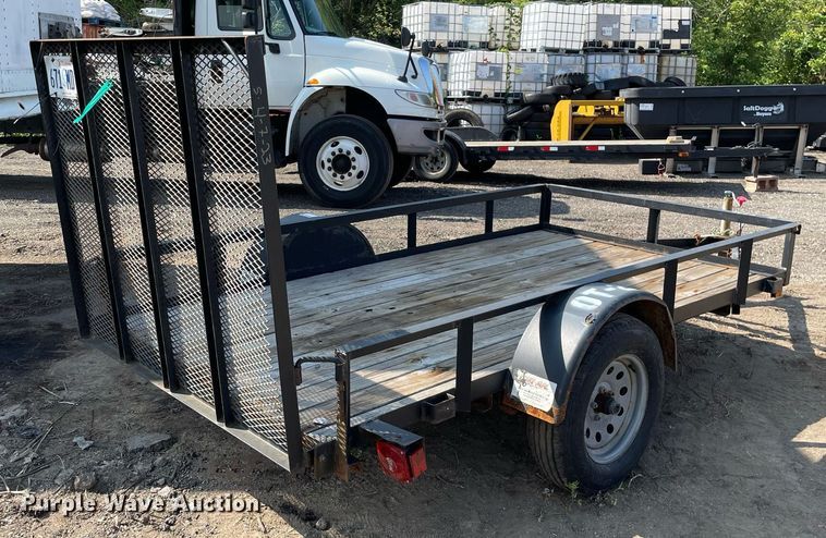 image for item DL3927 2019 Teske Manufacturing Inc  utility trailer