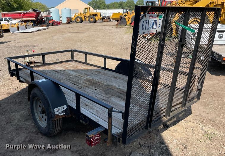 image for item DL3927 2019 Teske Manufacturing Inc  utility trailer