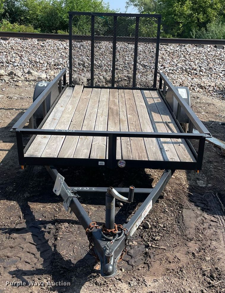 image for item DL3928 2019 Teske Manufacturing Inc  utility trailer